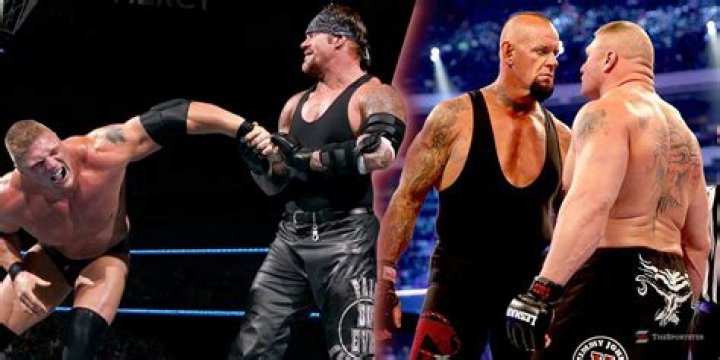 Brock Lesnar and The Undertaker's Epic WWE Feud Turns Friendship