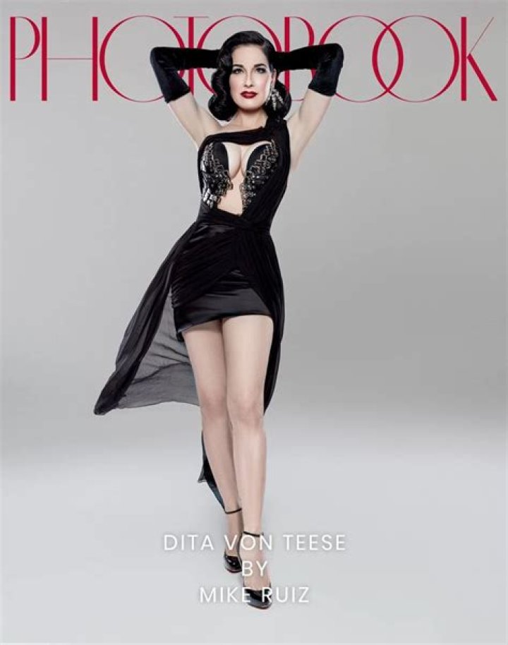 Burlesque star Dita Von Teese, 51, wows in sexy see-through lingerie