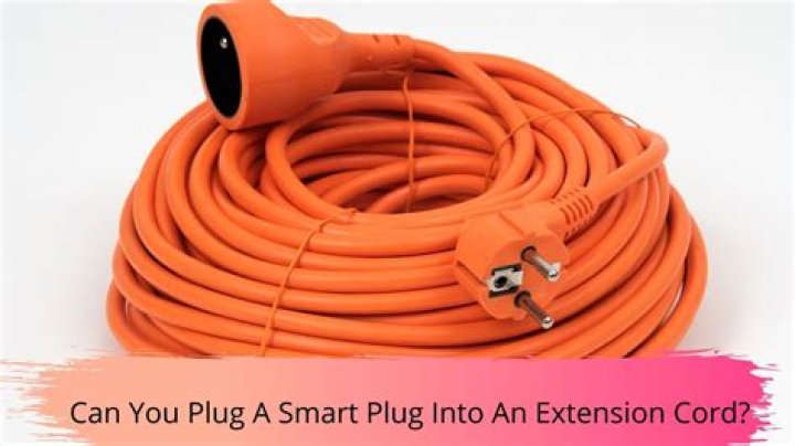 Can you plug a smoker into an extension cord?