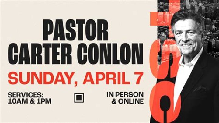 Carter Conlon (Pastor) Bio, Age, Wife, Times Square Church, Net Worth
