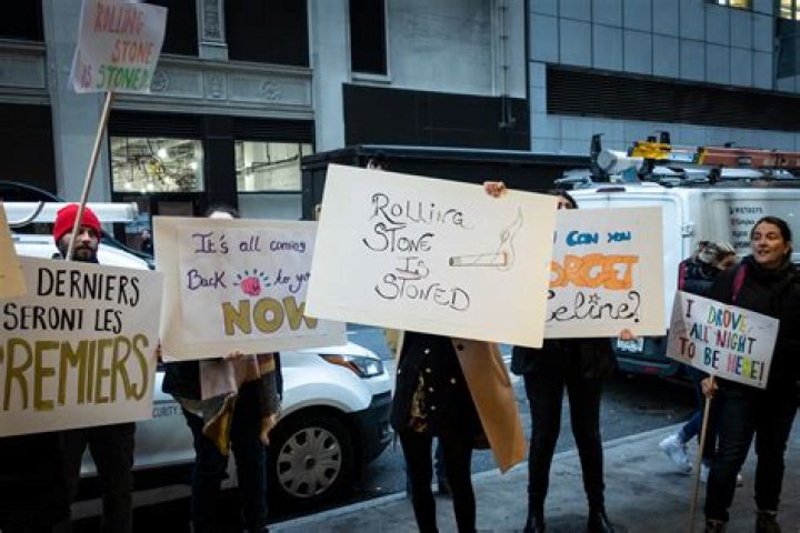 Celine Dion Rolling Stone protest
