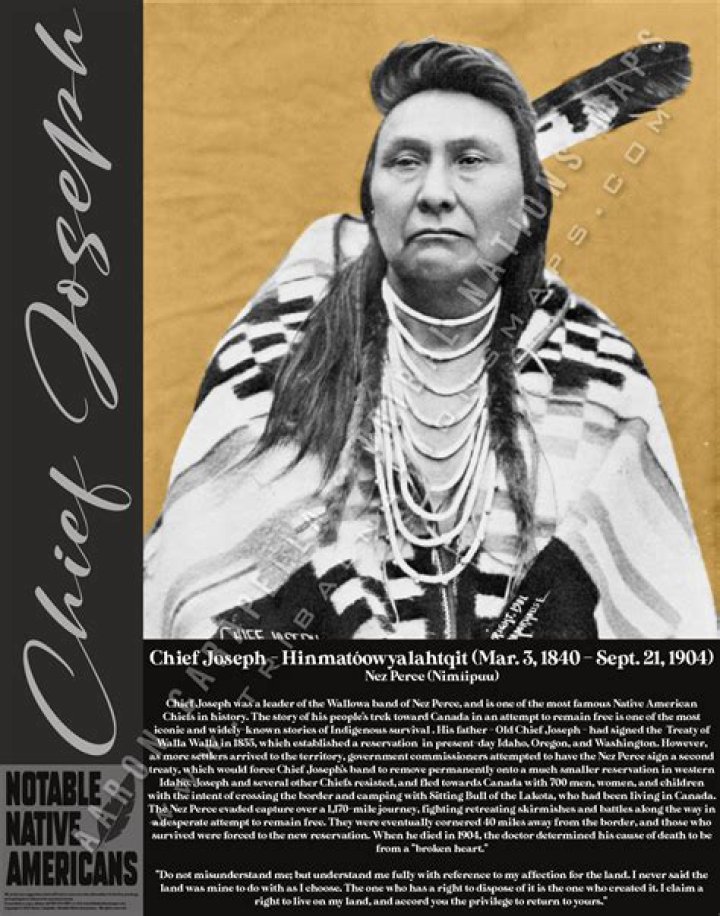Chief Joseph - Speech, Significance & Family