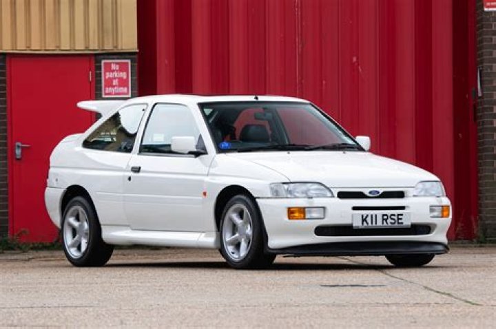 Classic Ford Escort RS Cosworth in 'time warp' condition on sale for eye-watering price