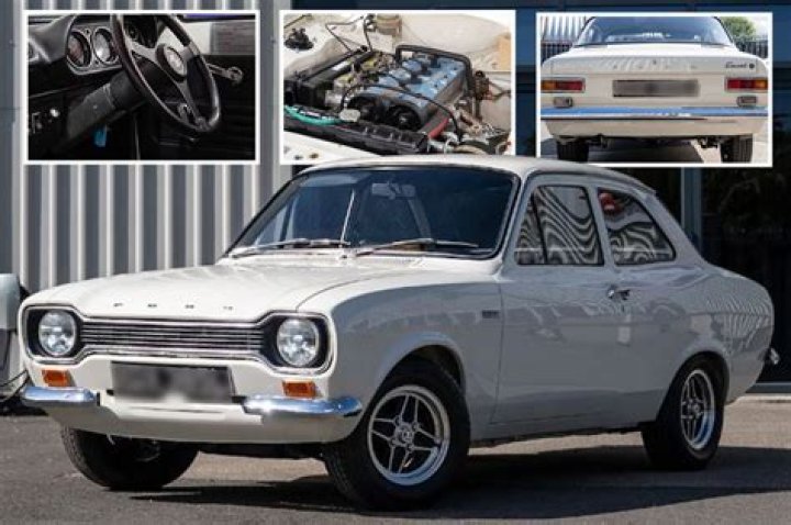 Classic Mk1 Ford Escort RS1600 up for sale at auction - less than a week to go to snap up this iconic 70s racer