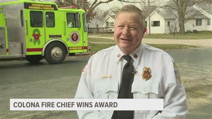 Colona fire chief recognized for ‘Go Green Clean’ initiative
