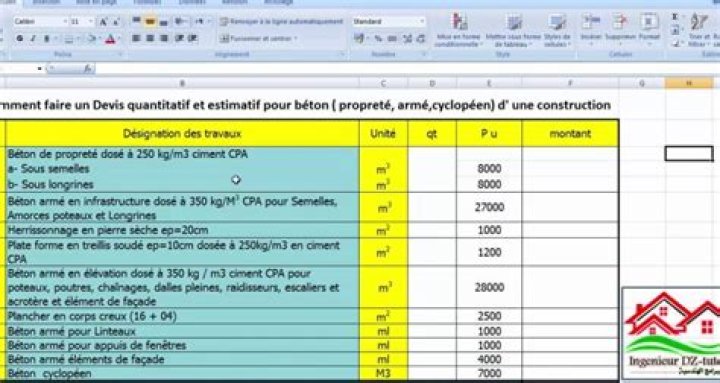 Comment faire un devis sur Excel ? La solution