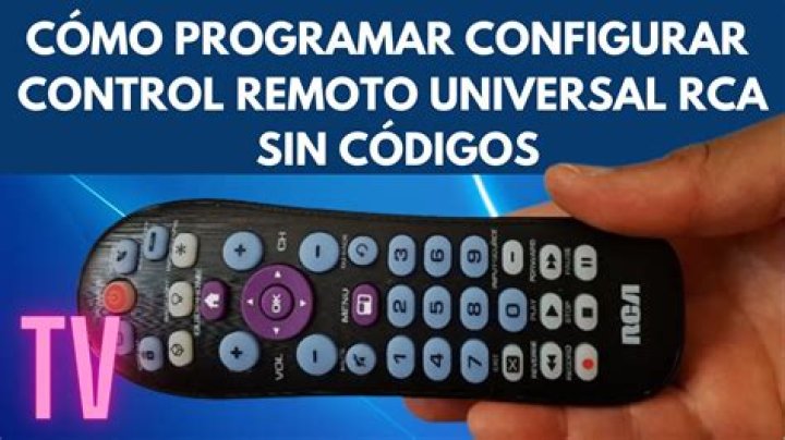 Cómo programar un control remoto universal RCA fácilmente