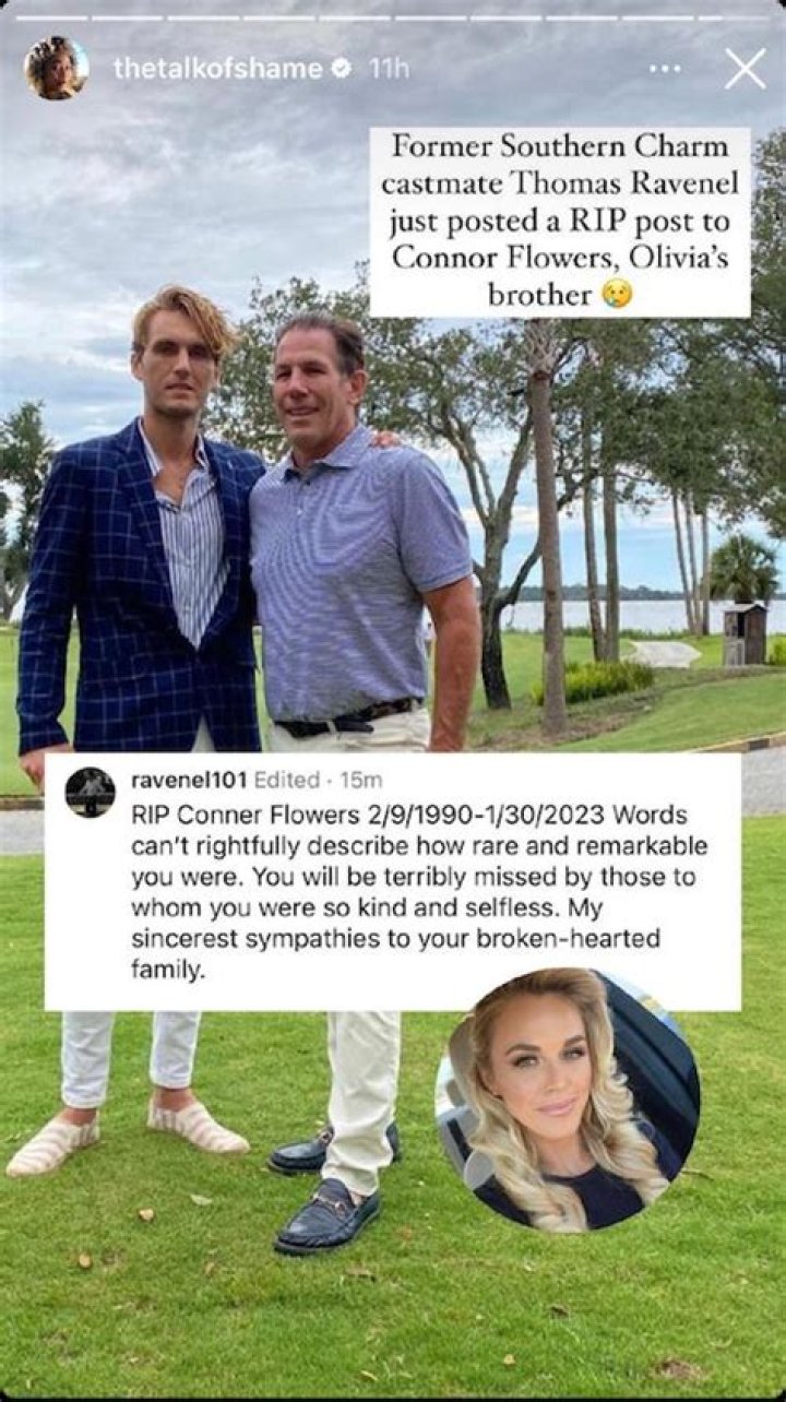 Conner Flowers Obituary-Death News; After Battling Lyme Disease, Olivia Southern Charm Brother Conner Flowers Passed Away