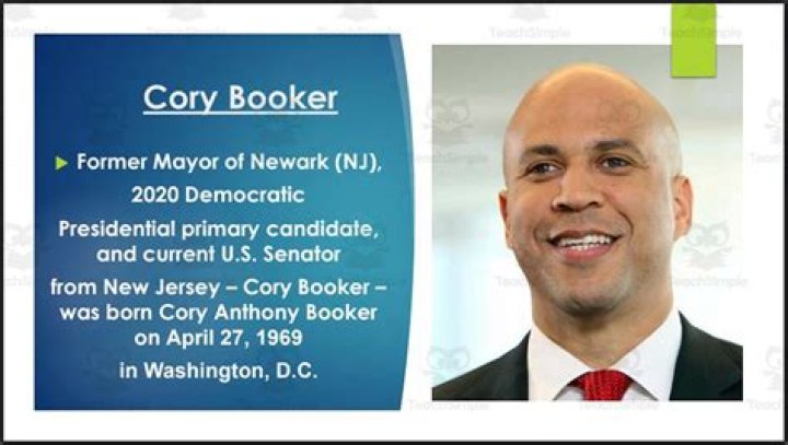 Cory Booker - U.S. Senator, Mayor