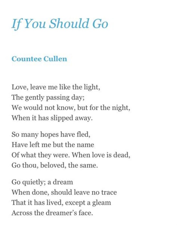 Countee Cullen - Poems, Life & Facts