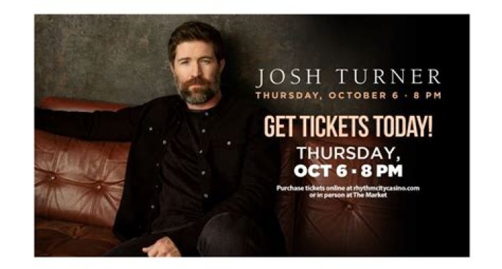 Country star Josh Turner coming to Knox County, Rhythm City