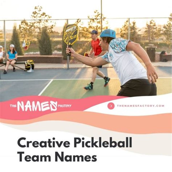 Creative And Fun Pickleball Team Names: A Comprehensive Guide