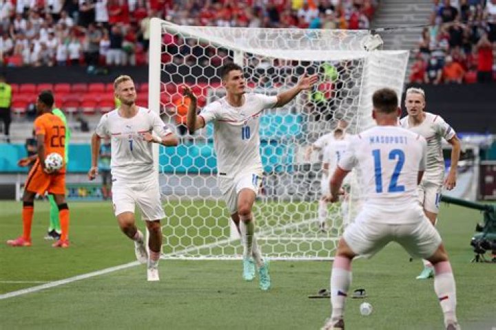 Czech Republic thrashed Netherlands in the last 16