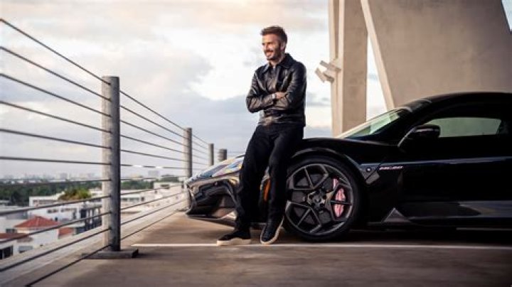 David Beckham shows off his incredible bespoke Maserati supercar he designed himself & it's worth an eye-watering price