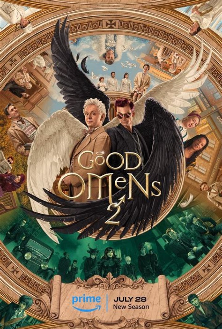 David Tennant reacts to himself existing in Good Omens universe