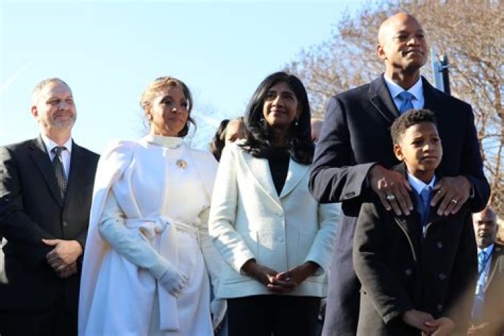 Dawn Moore, Wes Moore’s wife, is supporting his Democrat campaign in Maryland.