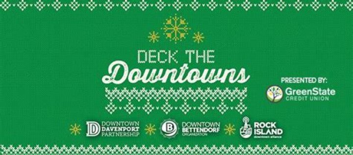 Deck the downtowns in Davenport, Bettendorf and Rock Island