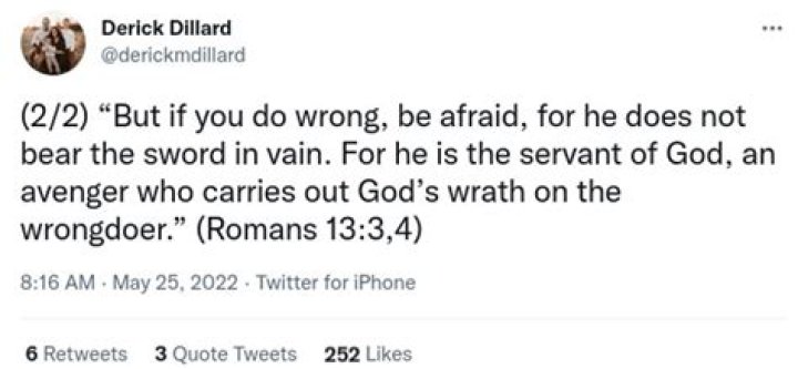 Derick Dillard tweets Bible verse ahead of Josh Duggar’s sentencing