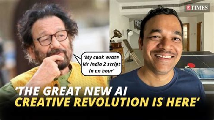 Did you know Shekhar Kapur's 11th-fail cook whipped up Mr India 2 script in an hour with the help of AI?