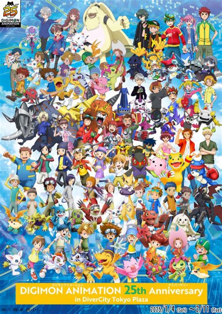 Digimon 25th-Anniversary Celebration Announced