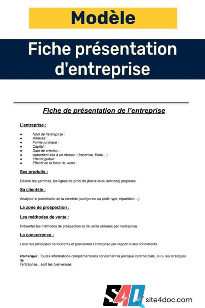 Dossier de vente d’entreprise : document de présentation idéal
