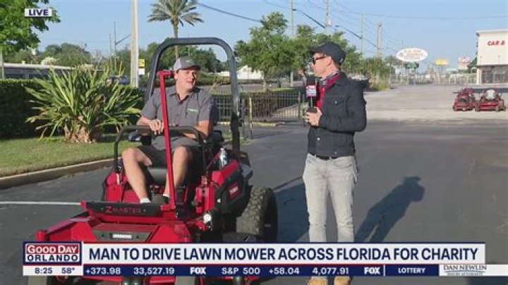 Drunk Florida man drives lawnmower down major road, tells police 'Just take me to jail' | London Evening Standard