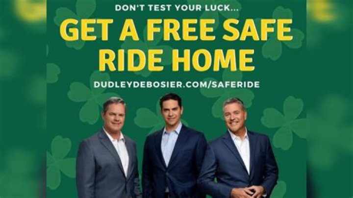 Dudley DeBosier will offer free rides home on NYE