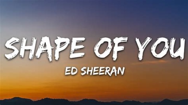 Ed Sheeran's 