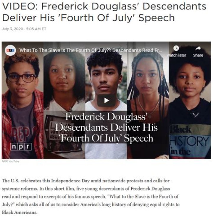 Educator Who is Descendant of Both Frederick Douglass and Booker T. Washington Opens Eyes of Youth on Racial Exploitation Across Globe