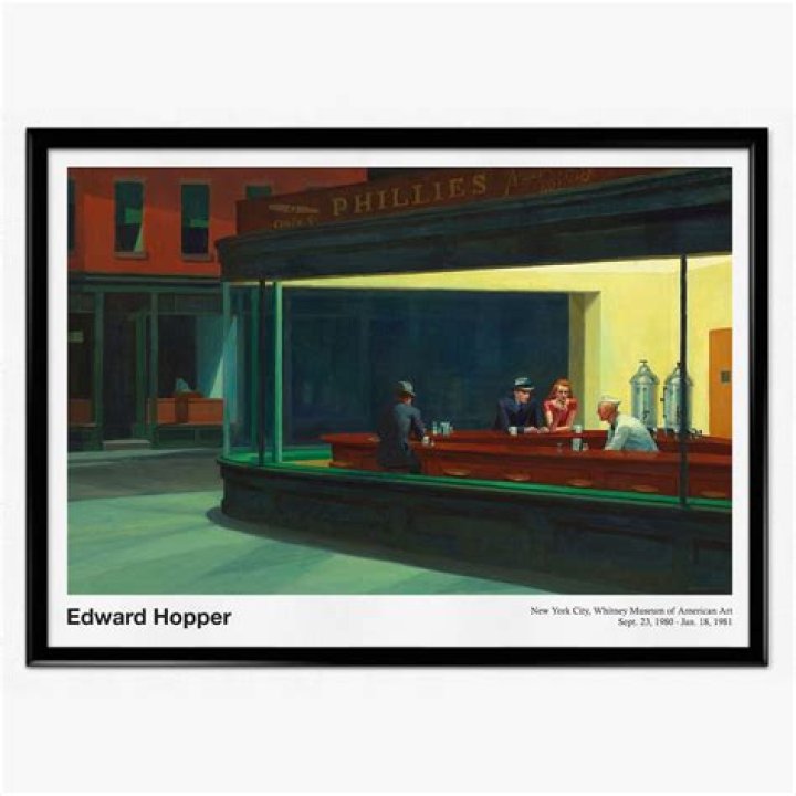 Edward Hopper - Nighthawks, Art & Facts