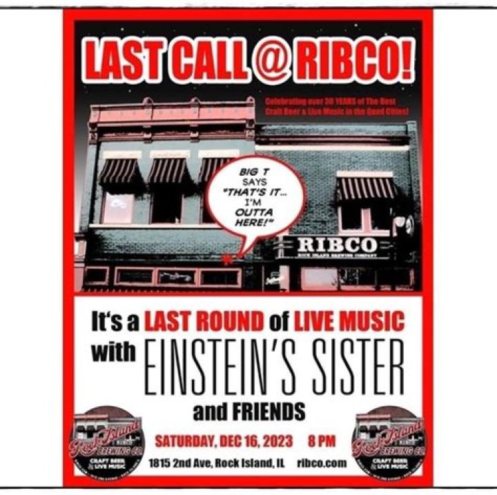 Einstein’s Sister to headline RIBCO last call