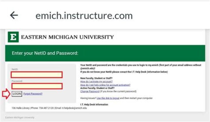 EMU Canvas Login 2024 | Eastern Michigan University