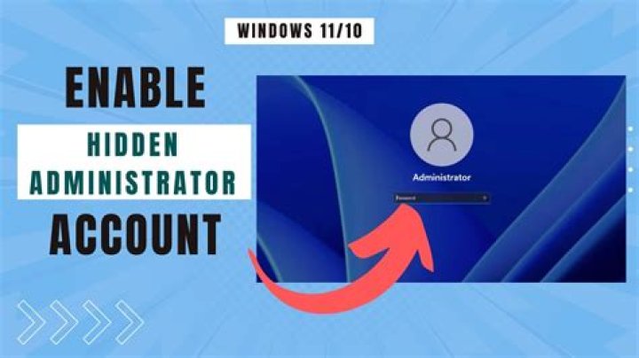 Enable the (Hidden) Administrator Account on Windows 7, 8, 10, or 11
