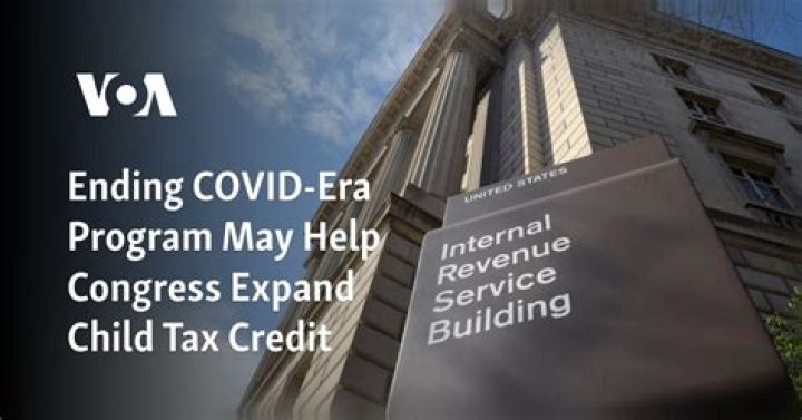 Ending COVID-era program could expand child tax credits