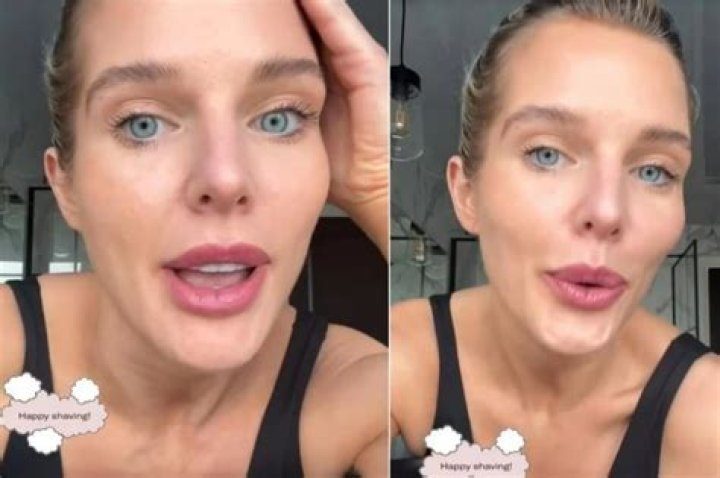 Ex-Celtic WAG Helen Flanagan shows off boob job in tiny black sports bra