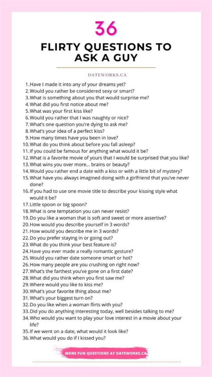 Flirty Questions to Ask a Guy: Sparking Playful Conversation