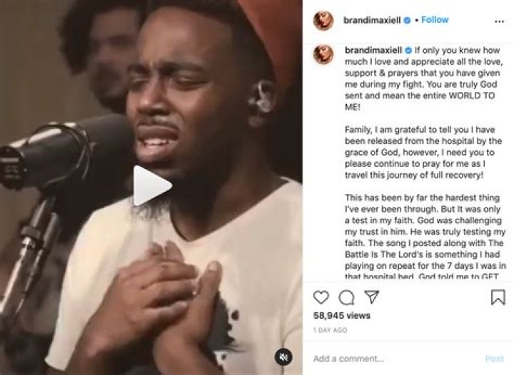 Former ‘Basketball Wives’ Star Brandi Maxiell Speaks Out After Being Hospitalized with COVID-19