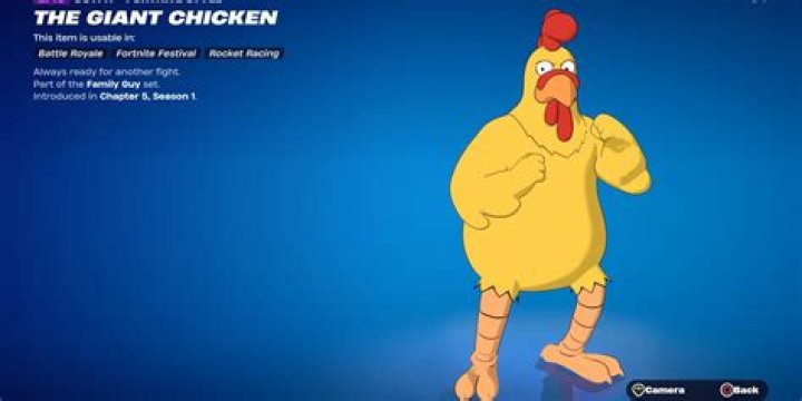 Fortnite Adds The Giant Chicken From Family Guy to Item Shop