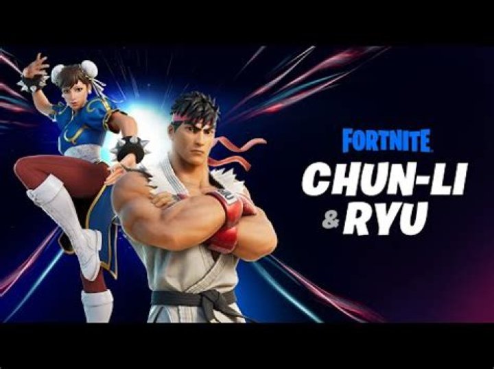 Fortnite Reveals Street Fighter Ryu and Chun-Li Skins