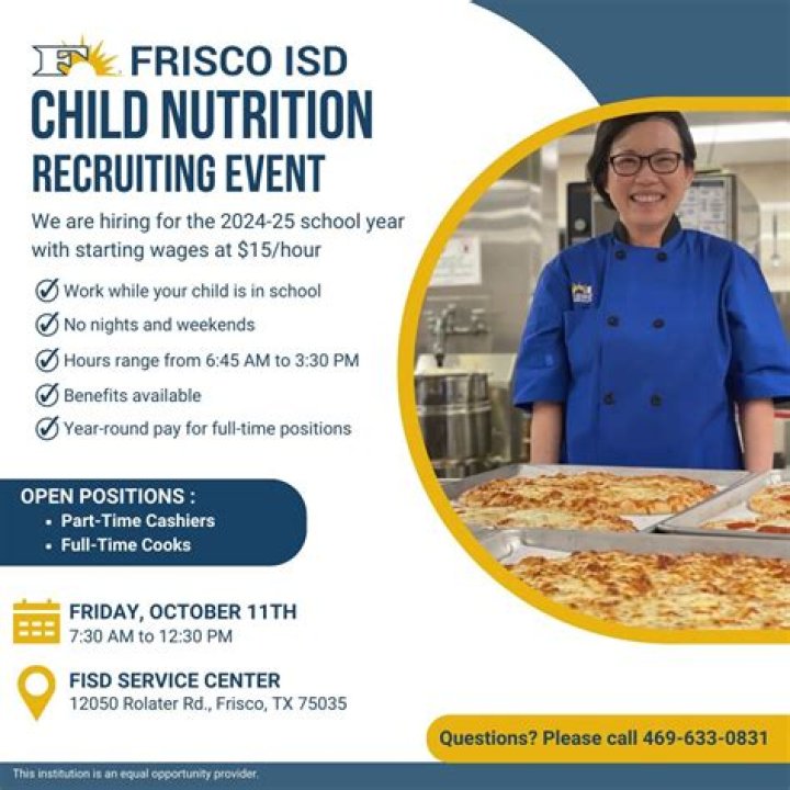 Frisco ISD Child Nutrition Home