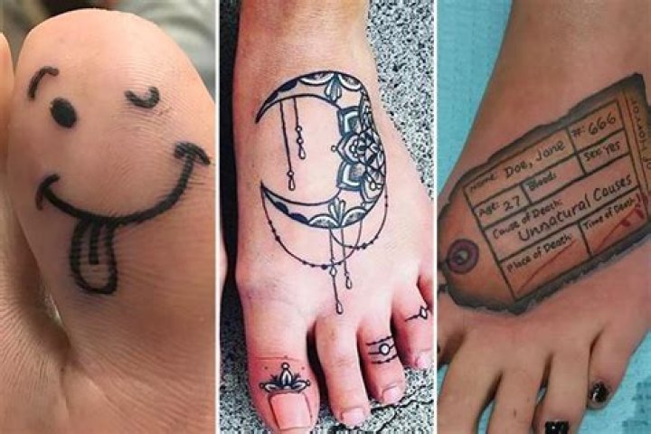 From funny and cute to just plain crazy - these are the world's best toe tattoos