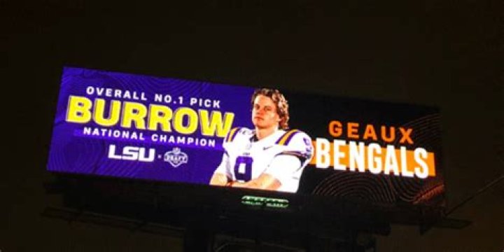 ‘Geaux Bengals’ billboard goes up in Ohio