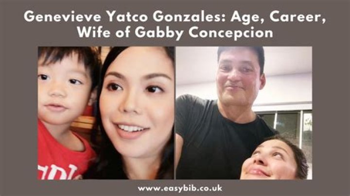 Genevieve Yatco Gonzales (Gabby Concepcion wife) Wiki, Biography, Age, Boyfriend, Family, Facts and More