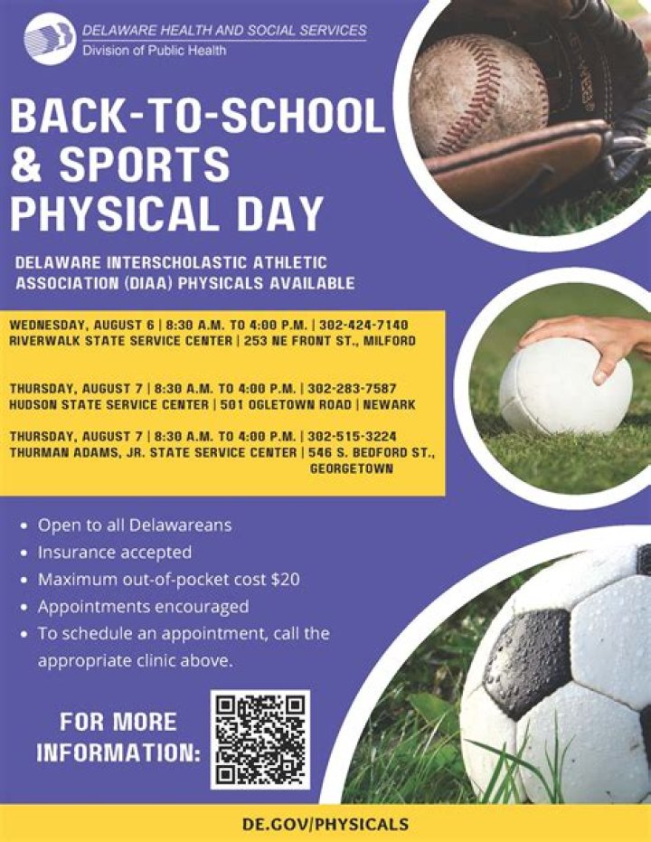 Get school and sports physicals at the Whiteside County Community Health Clinic