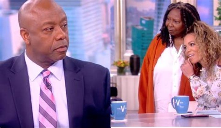 ‘Go To a Break’: ‘The View’s’ Whoopi Goldberg Calls Crew on Stage to Shut Down Sen. Tim Scott In Middle of Heated Debate with Sunny Hostin Over Systemic Racism