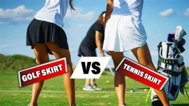 Golf Skirt VS Tennis Skirt