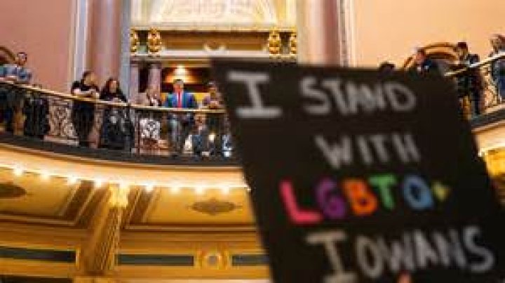 Gov. Reynolds introduces bill that critics say erases trans Iowans' existence