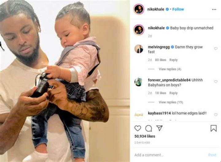 ‘He Has Your Eyes’: Niko Khale Fans Claim His and Keyshia Cole’s Son Look Like Him In This Photo