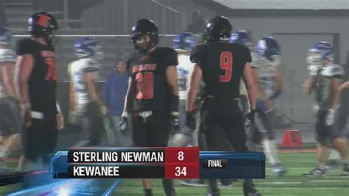 Highlights: Kewanee 34, Sterling Newman 8