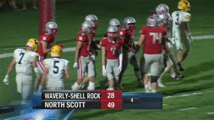 Highlights: North Scott 56, Waverly-Shell Rock 28